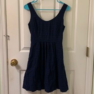Vineyard Vines Navy Blue Tank Dress